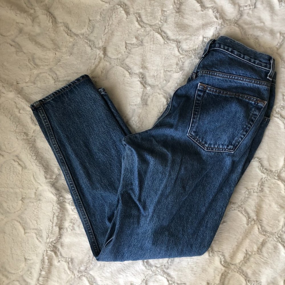 Gap Vintage High Waist Mom Jeans Light Medium Wash